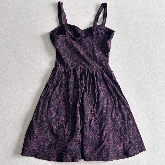 Topshop Burgundy Eyelash Lace Dress ASO Katherine Pierce / Elena Gilbert - Picture 4 of 7